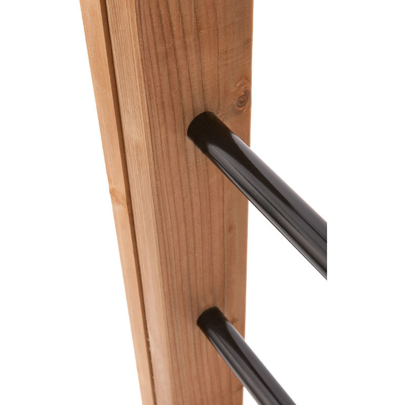 0250036 MOKA-Rohre - Geländerset für Treppenlauf aus Holz KORDO 4