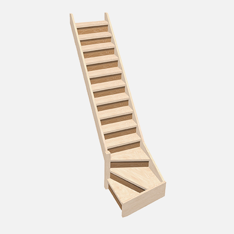 MNOCM14T pack contremarches escalier bois droit pas cher KORDO