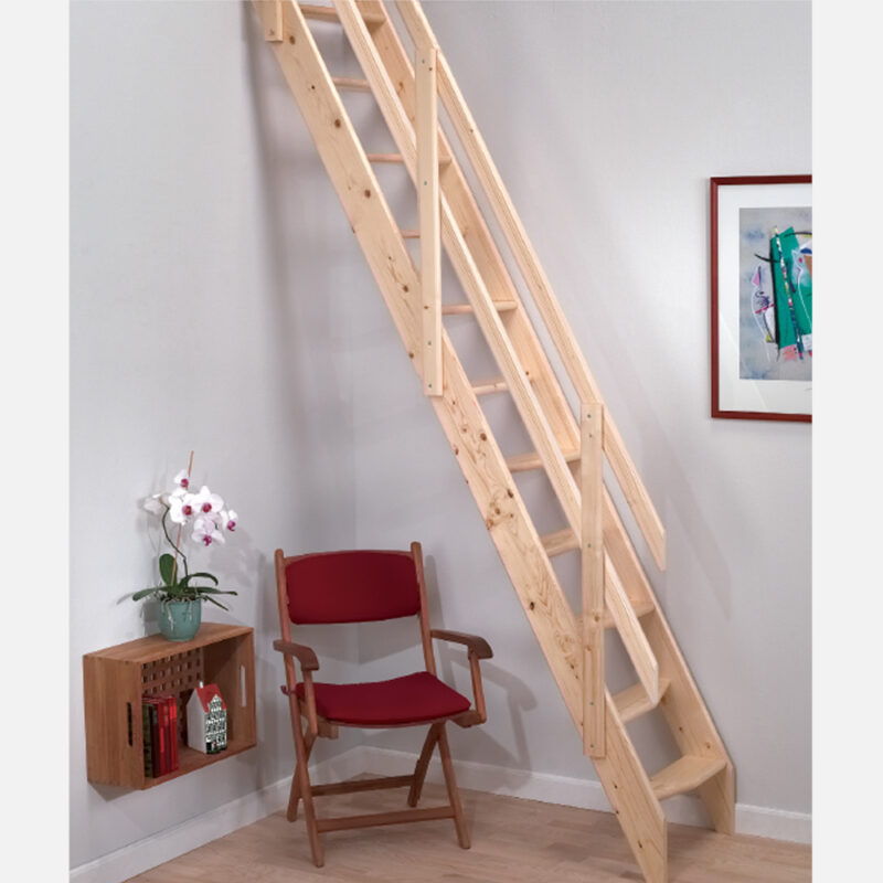 AMSTERDAM escalier echelle meunier bois kordo 2